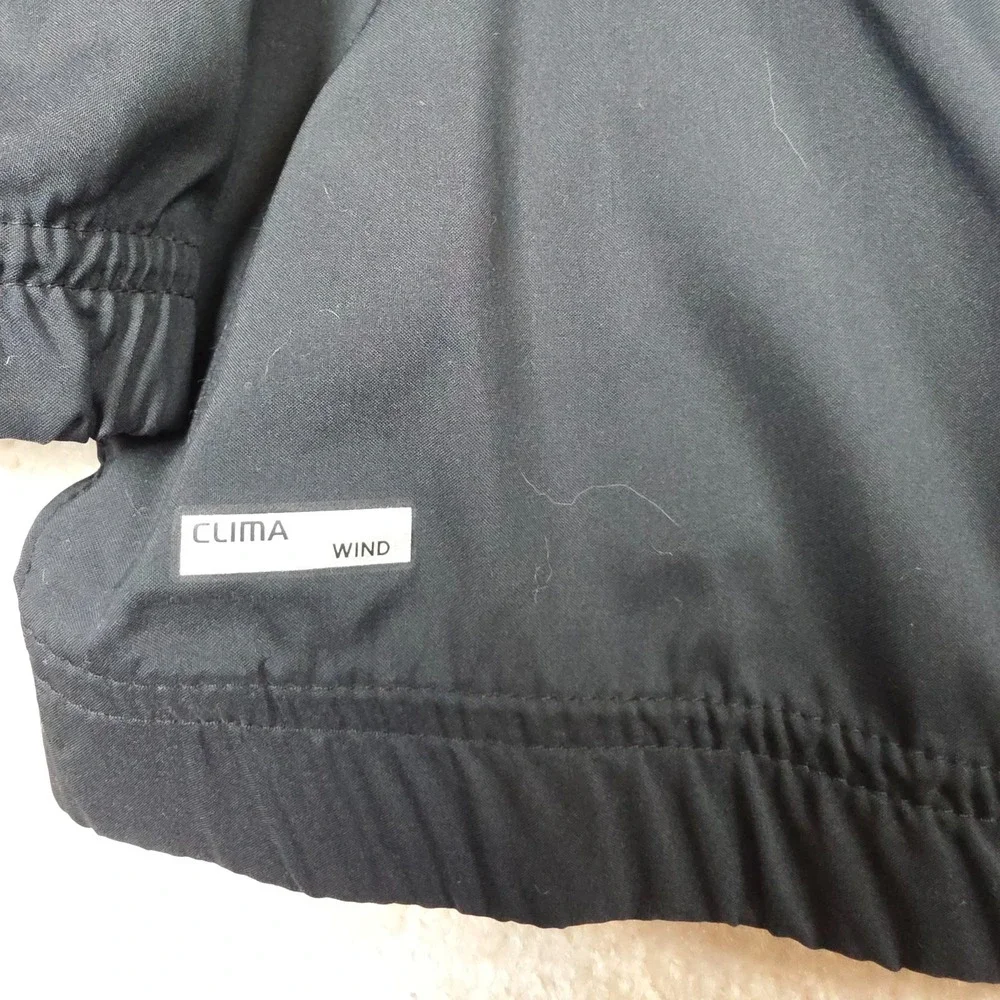 Adidas Golf Jacket Mens L Black ClimaProof 1/4 Zip U.S. Open 2011 Congressional